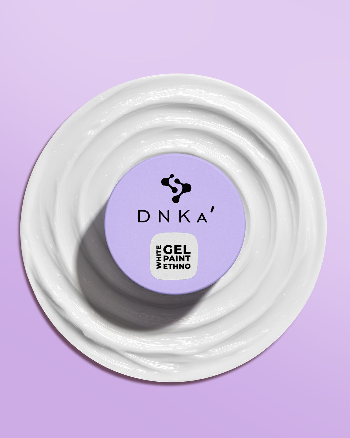 GEL PAINT ETHNO "DNKa", 5 ml WEISS – Ansicht 3