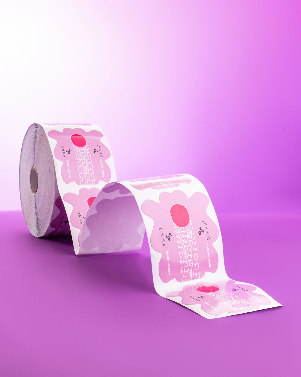 PAPIER-NAGELSCHABLONEN FÜR MODELLAGE "DNKa", LANG 500 Stk. – Ansicht 3