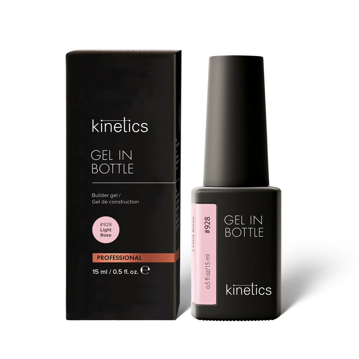 Kinetics Gel in Bottle Light Rose #928, 15 ml