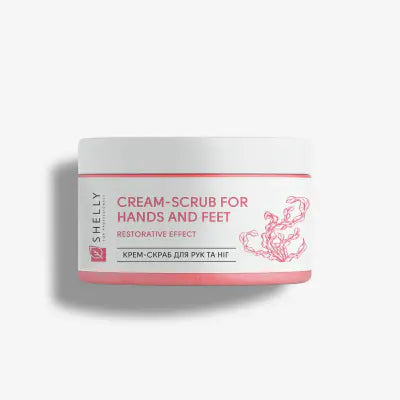 Creme-Peeling für Hände und Füße mit Urea, Algenextrakt und Arganöl Shelly 350 g