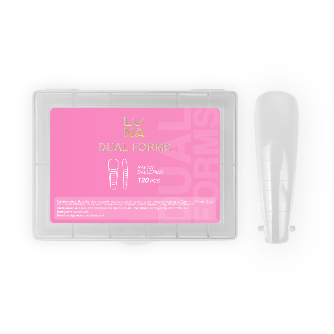 Lunamoon Dual-Nagelformen Salon Ballerina