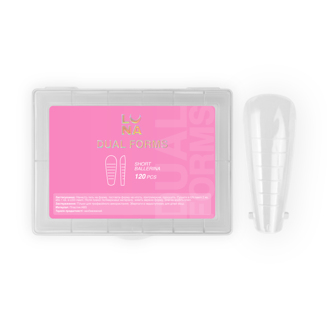 Lunamoon Dual-Nagelformen Short Ballerina