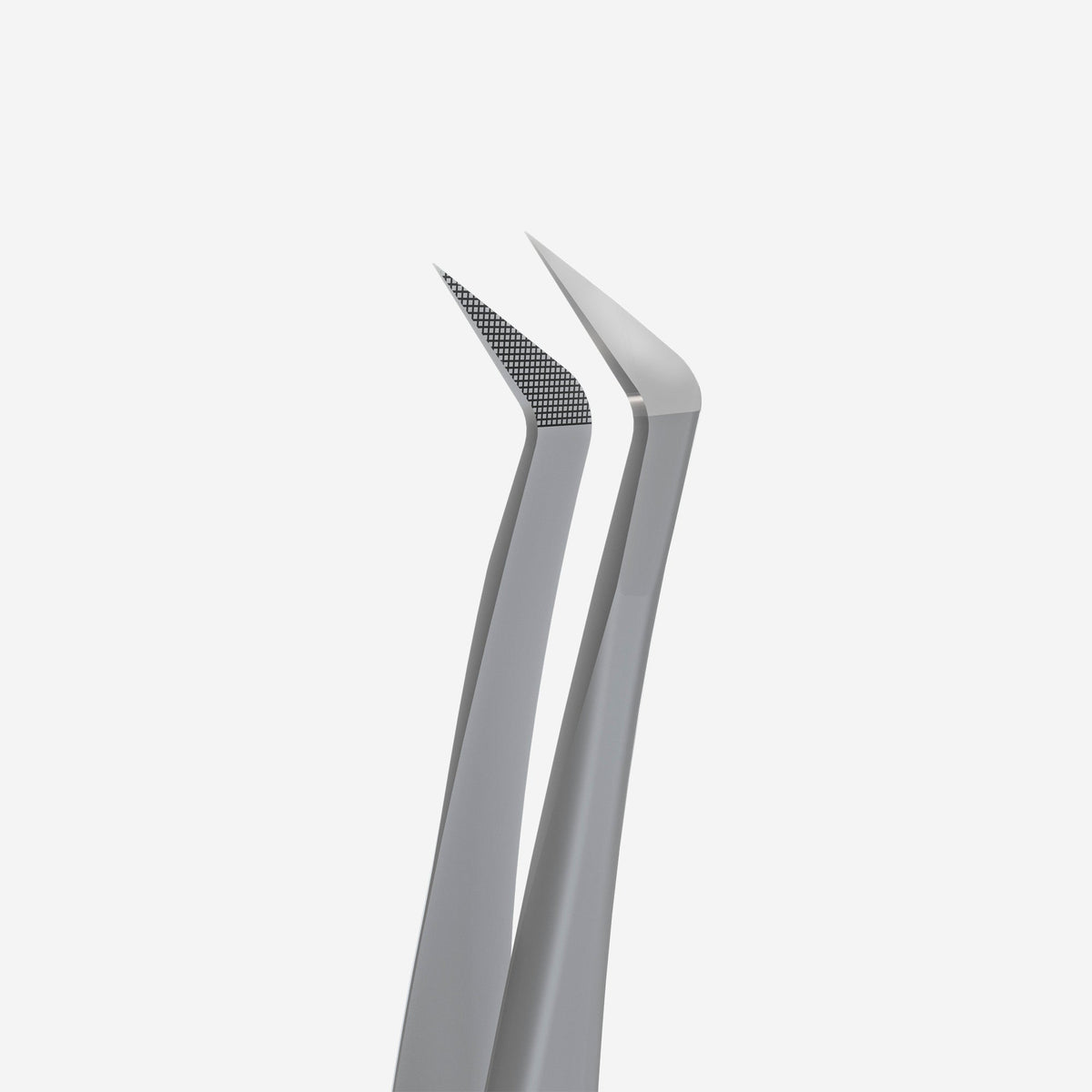 Пинцет для наращивания ресниц с фибровыми кончиками STALEKS EXPERT 44 TYPE 12 (L-образный, 65°) — фото 2