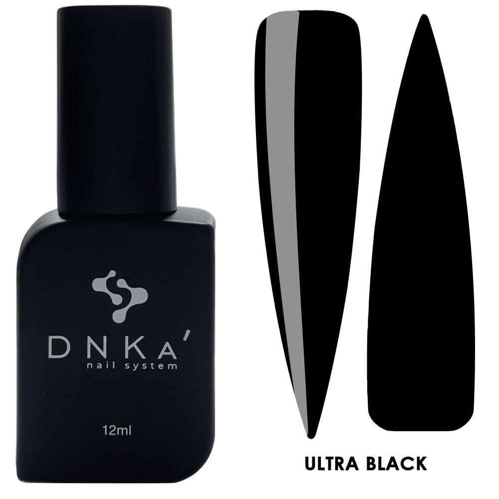 FARB-GELLACK NEUE FORMEL "DNKa", 12 ml ULTRA SCHWARZ