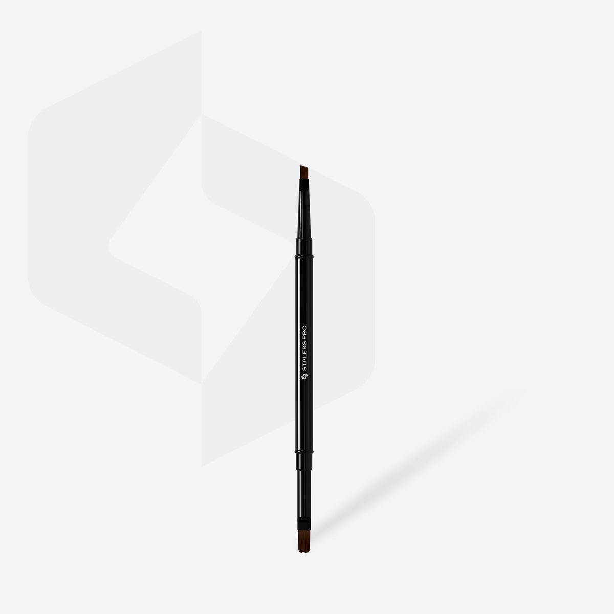 Двусторонняя кисть STALEKS EXPERT 06/10, для геля 11 мм / для геля 7 мм — фото 2