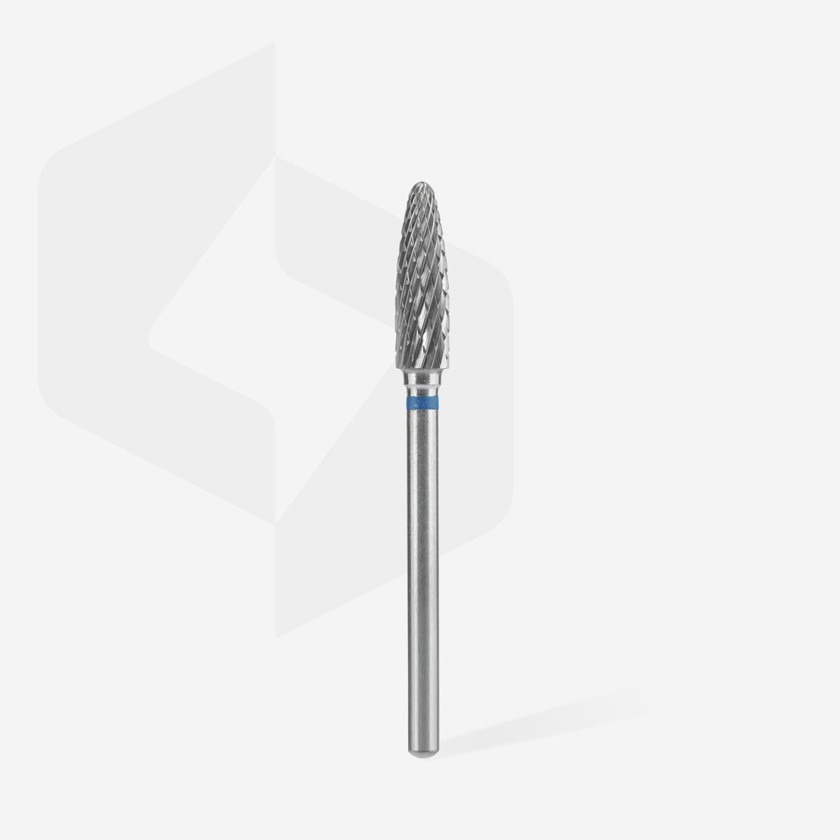 Hartmetallfräser Maisform blau EXPERT Kopfdurchmesser 4 mm / Arbeitslänge 14 mm – Ansicht 2