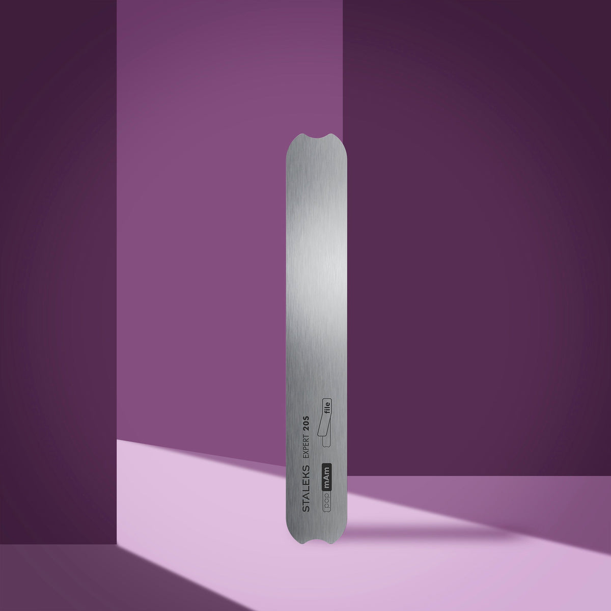 Straight metal base for Nagelfeile EXPERT 20s (130 mm)