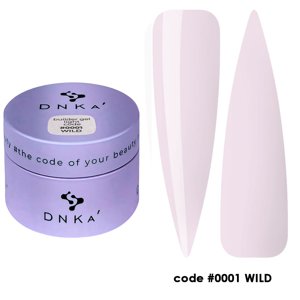 AUFBAUGEL LIGHT "DNKa", 30 ml #0001 Wild