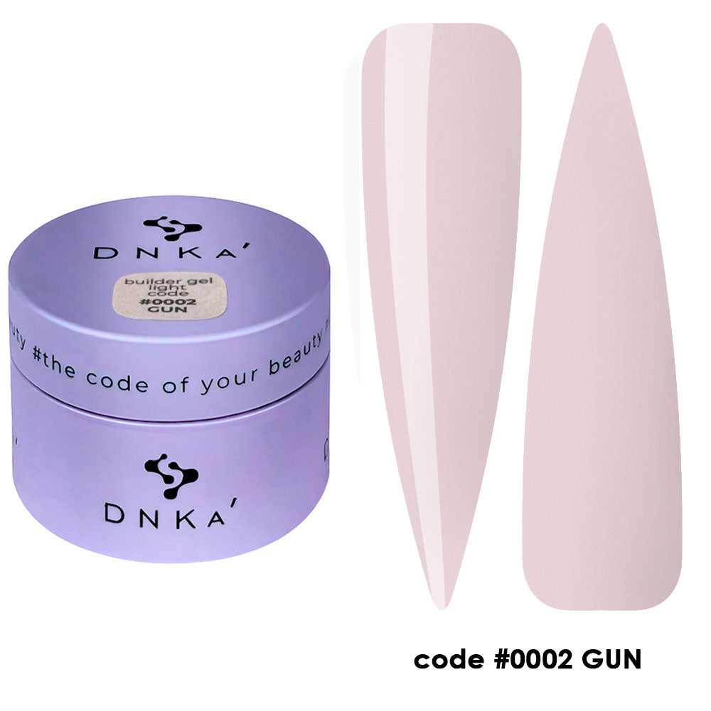 AUFBAUGEL LIGHT "DNKa", 30 ml #0002 Gun