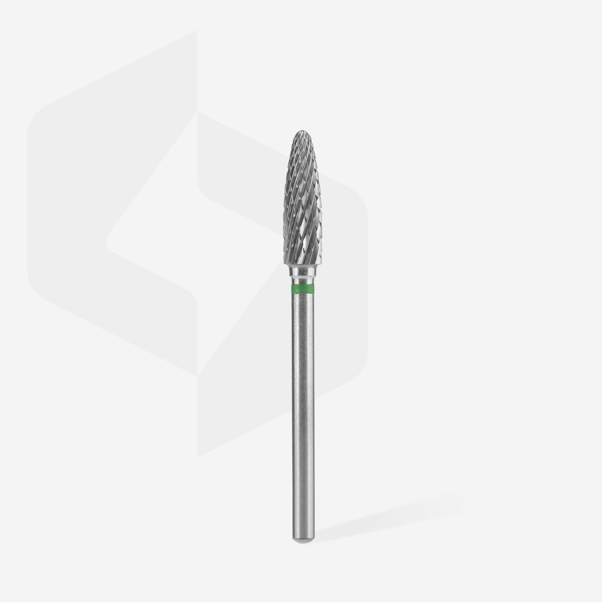 Hartmetallfräser Maisform grün EXPERT Kopfdurchmesser 4 mm / Arbeitslänge 14 mm – Ansicht 2