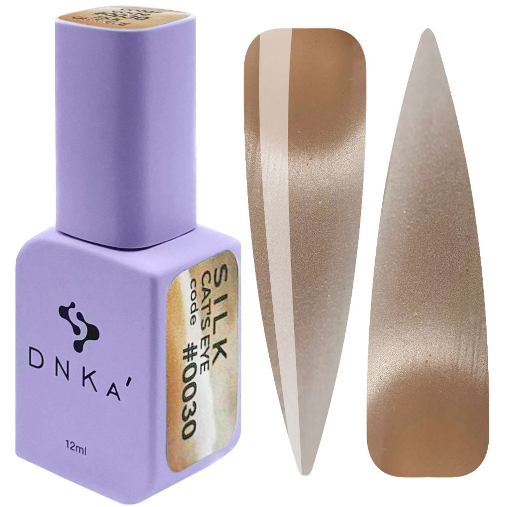 FARB-GELLACK CAT`S EYE "DNKa", 12 ml #0030 SILK