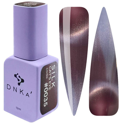 FARB-GELLACK CAT`S EYE "DNKa", 12 ml #0035 SILK