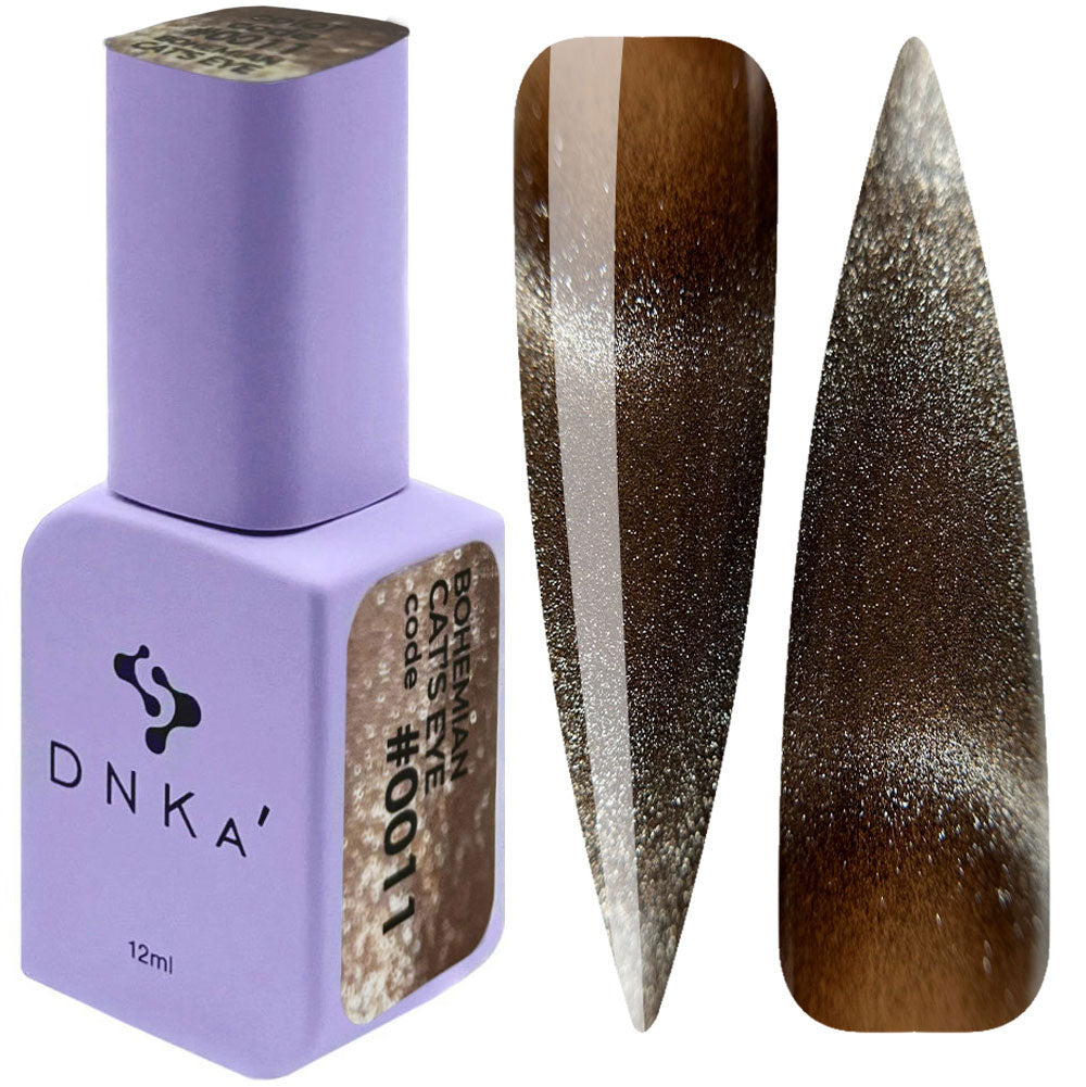 FARB-GELLACK CAT`S EYE "DNKa", 12 ml #0011 BOHEMIAN