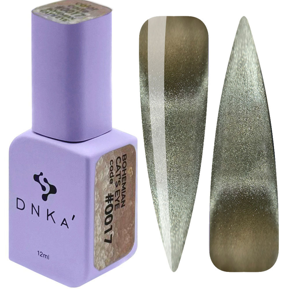 FARB-GELLACK CAT`S EYE "DNKa", 12 ml #0017 BOHEMIAN
