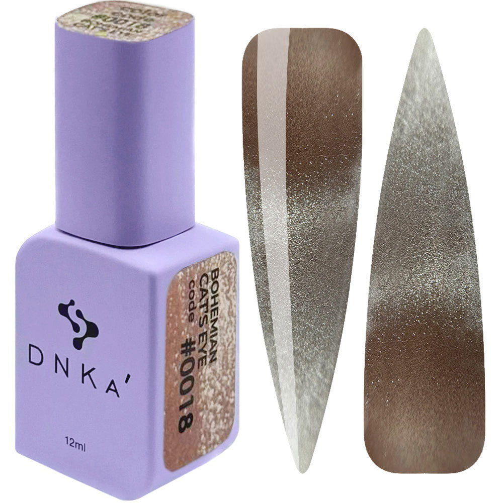 FARB-GELLACK CAT`S EYE "DNKa", 12 ml #0018 BOHEMIAN