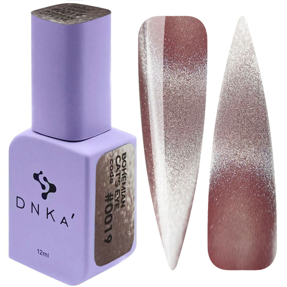 FARB-GELLACK CAT`S EYE "DNKa", 12 ml #0019 BOHEMIAN