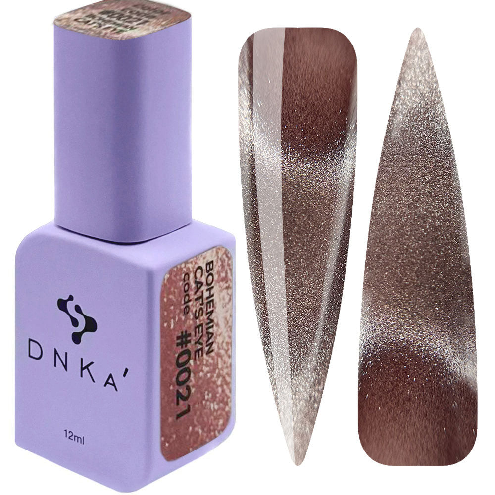 FARB-GELLACK CAT`S EYE "DNKa", 12 ml #0021 BOHEMIAN