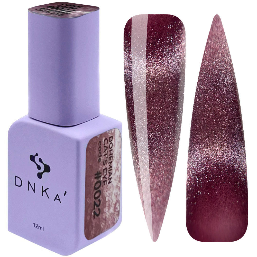 FARB-GELLACK CAT`S EYE "DNKa", 12 ml #0022 BOHEMIAN