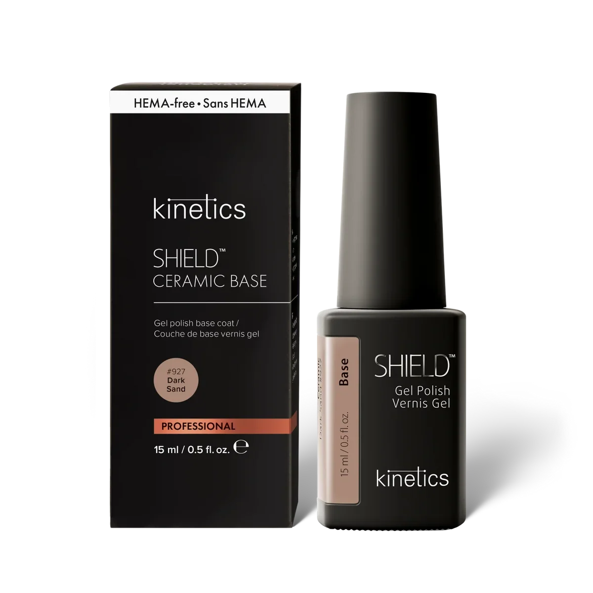 Kinetics SHIELD Ceramic Base Dark Sand #927, 15 ml