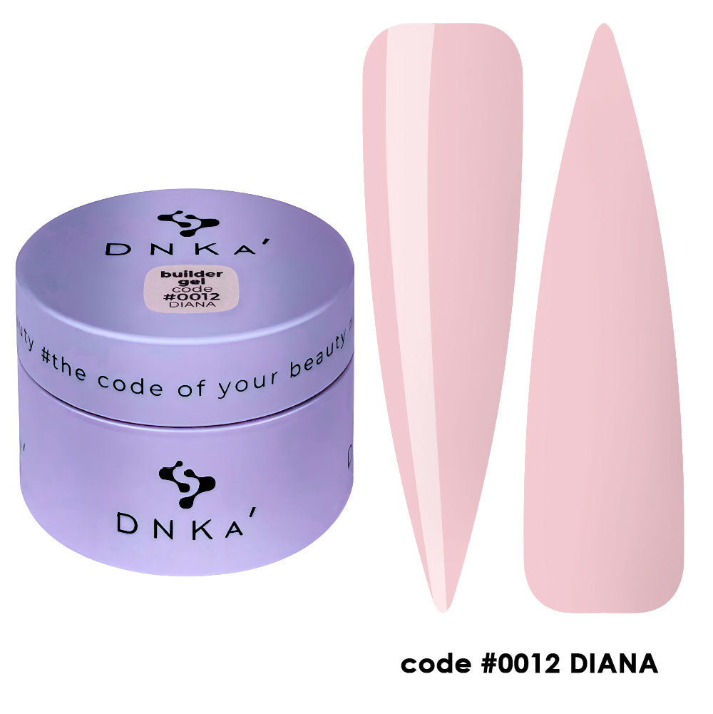 КОНСТРУЮЮЧИЙ ГЕЛЬ НОВОЇ ФОРМУЛИ "DNKa", 30 мл #0012 Diana