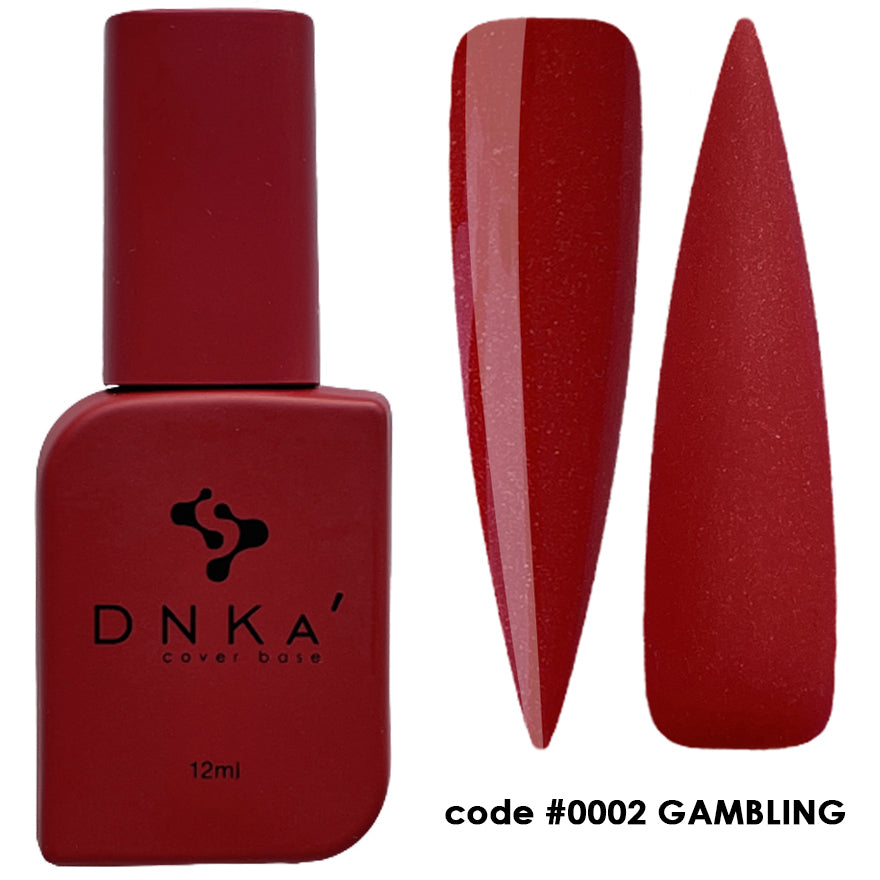 RUBBER BASE FRENCH НОВА ФОРМУЛА "DNKa" (cover), 12 мл #0002 Gambling