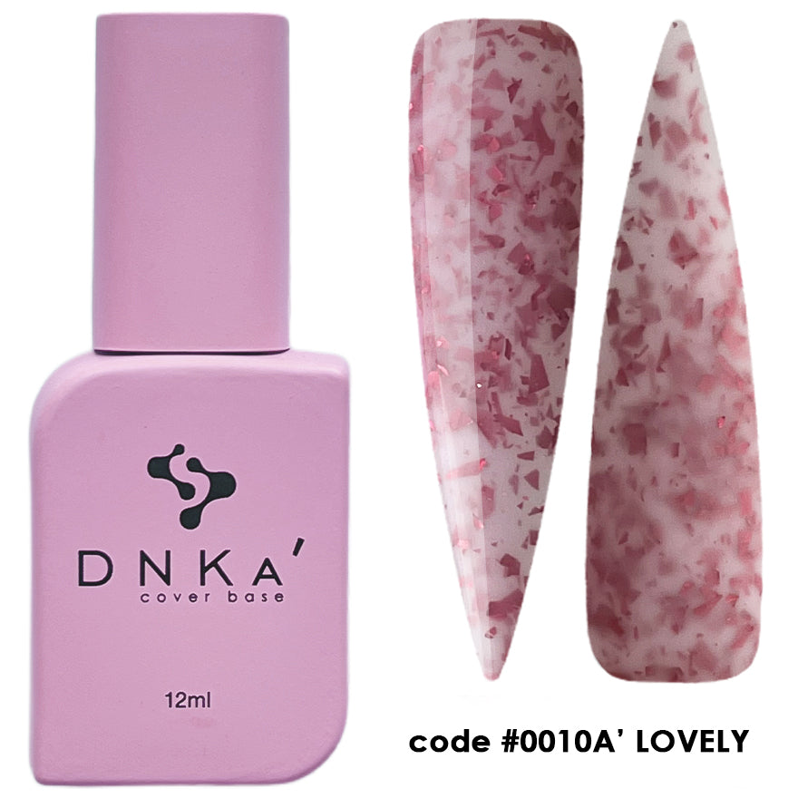 RUBBER BASE FRENCH NEUE FORMEL "DNKa" (cover), 12 ml #0010A' Lovely