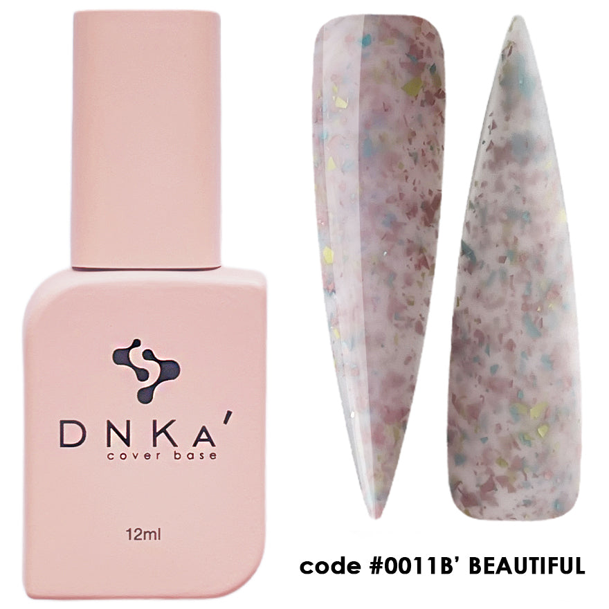 RUBBER BASE FRENCH NEUE FORMEL "DNKa" (cover), 12 ml #0011B' Beauttiful