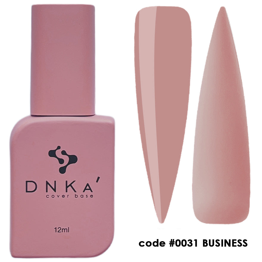RUBBER BASE FRENCH НОВА ФОРМУЛА "DNKa" (cover), 12 мл #0031 Business