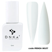 RUBBER BASE FRENCH NEUE FORMEL "DNKa" (cover), 12 ml #0043A' Milky