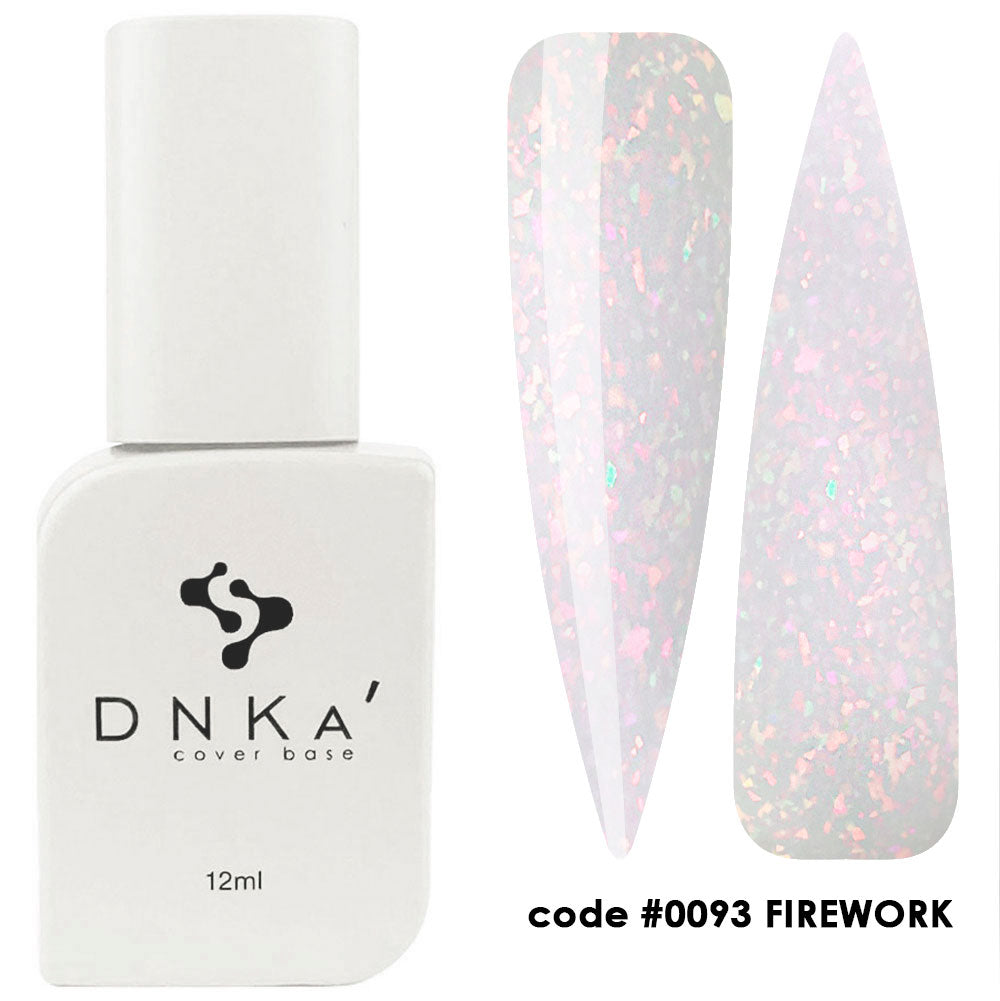 RUBBER BASE FRENCH NEUE FORMEL "DNKa" (cover), 12 ml #0093 Firework