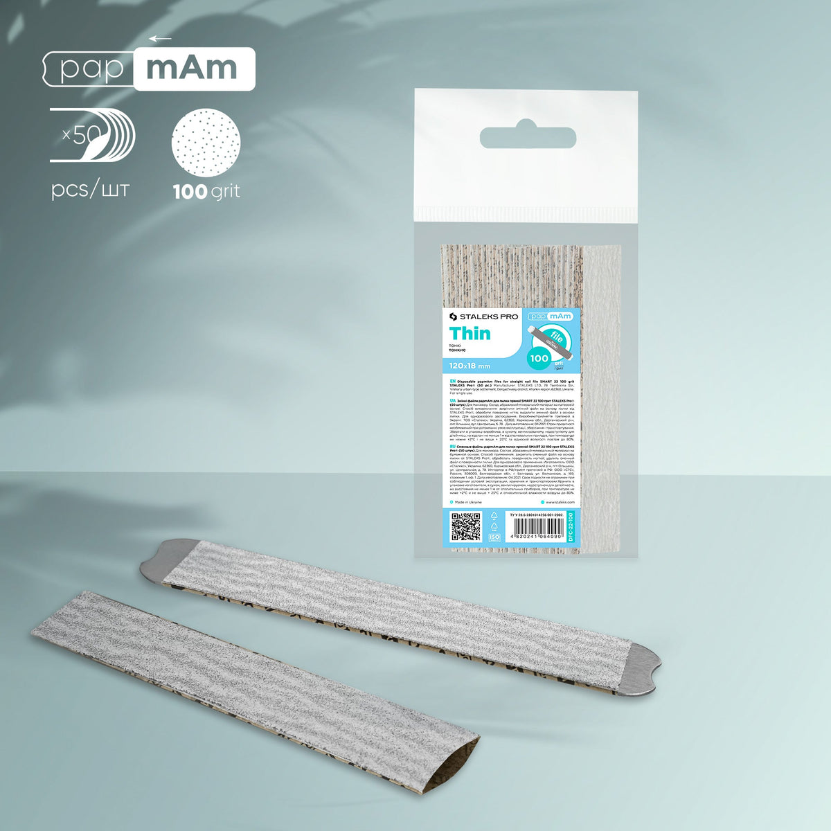 Disposable papmAm files SMART 22 100 Körnung (50 Stk.)