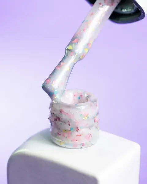 RUBBER BASE FRENCH НОВА ФОРМУЛА "DNKa" (cover), 12 мл #0011A' Hapy — фото 2