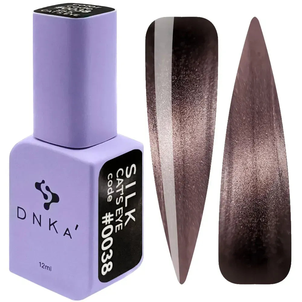 FARB-GELLACK CAT`S EYE "DNKa", 12 ml #0038 SILK – Artikel FTCGP0038