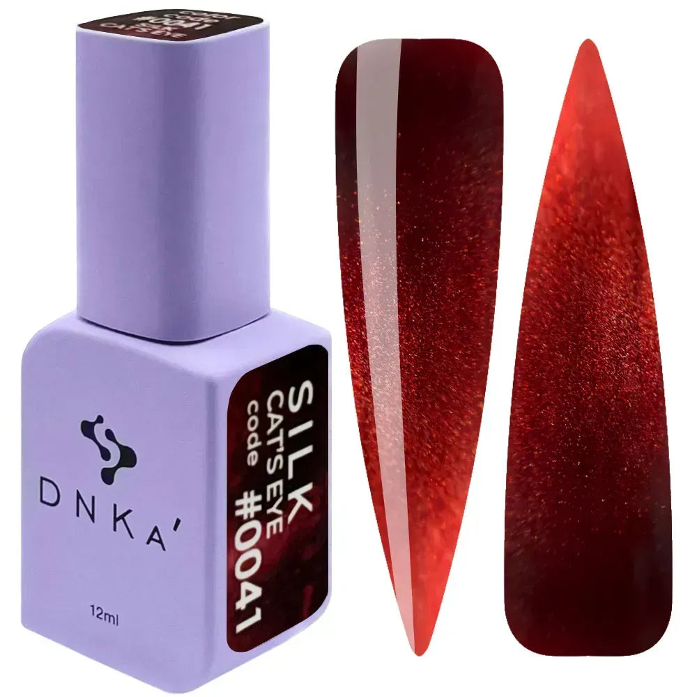 FARB-GELLACK CAT`S EYE "DNKa", 12 ml #0041 SILK – Artikel FTCGP0041
