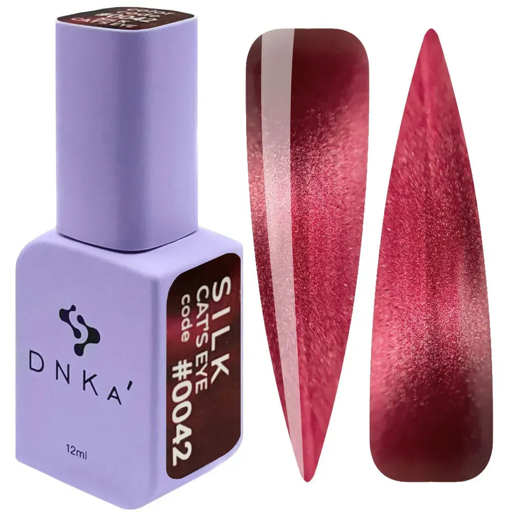 FARB-GELLACK CAT`S EYE "DNKa", 12 ml #0042 SILK – Artikel FTCGP0042
