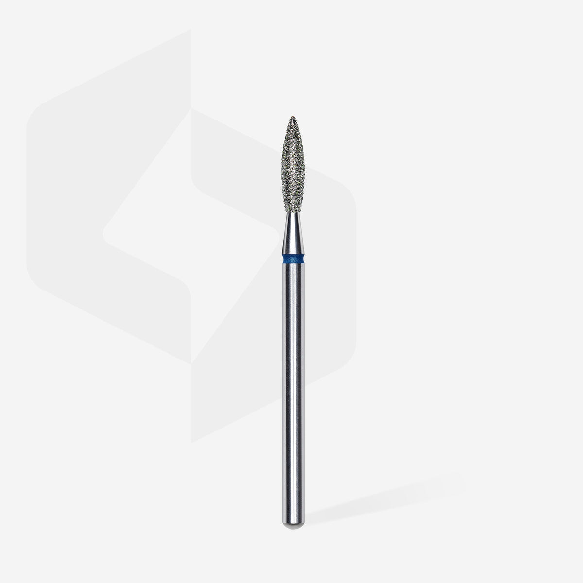 Diamantfräser Flamme blau EXPERT Kopfdurchmesser 2,3 mm / Arbeitslänge 10 mm – Ansicht 2