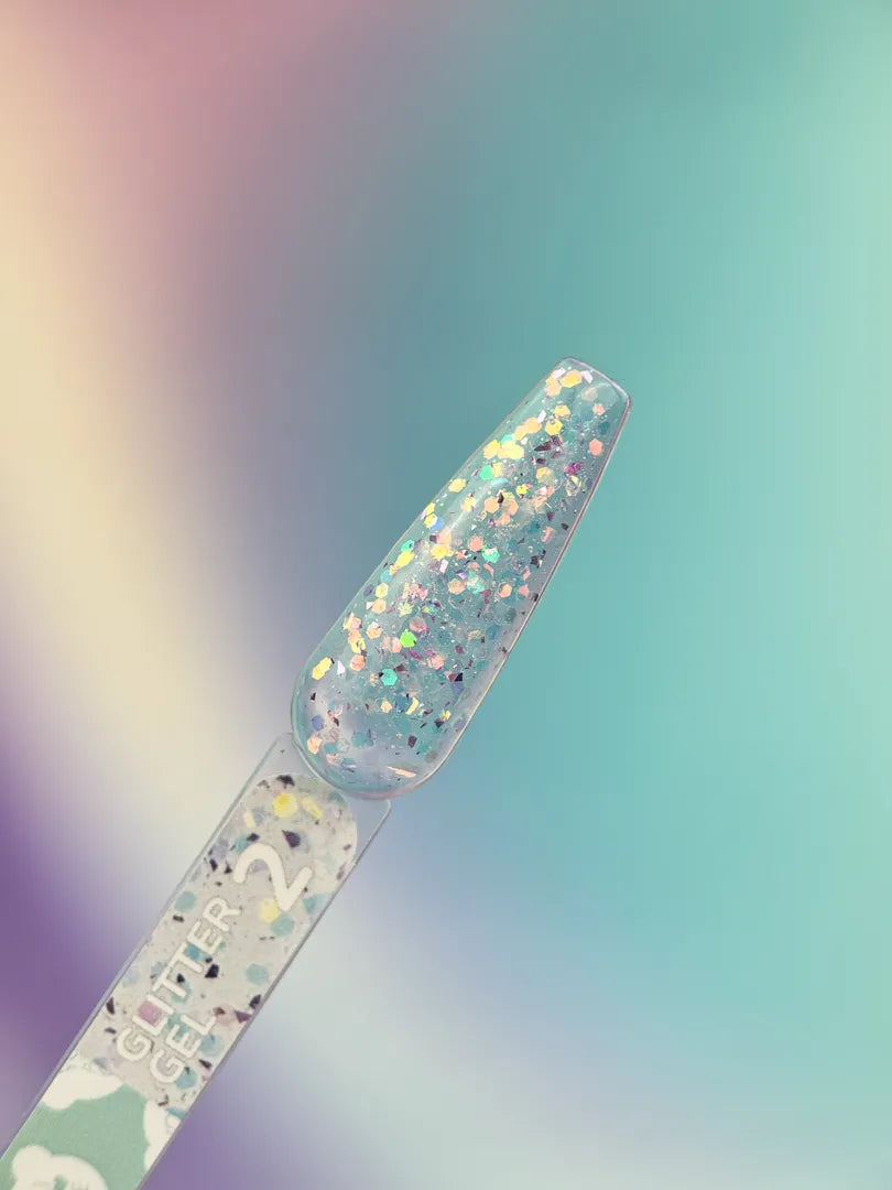 YOUARECUTE Glitter Gel nr2 5 ml – Produktfoto