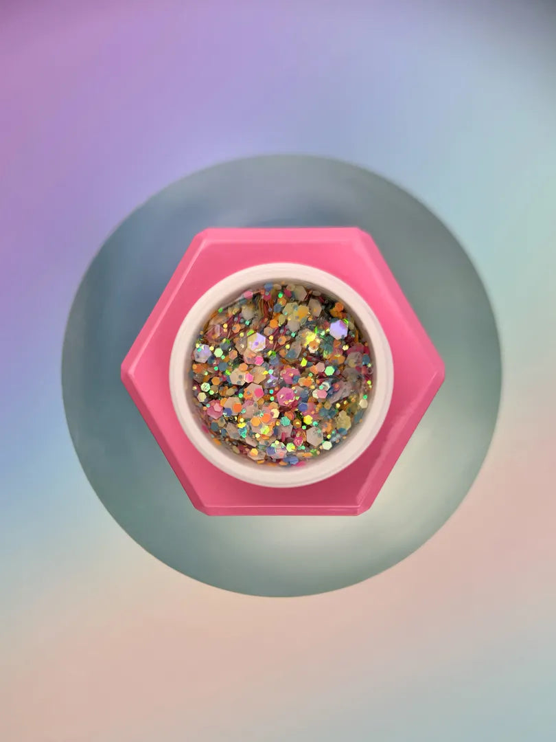 YOUARECUTE Glitter Gel nr6 5 ml – Produktfoto