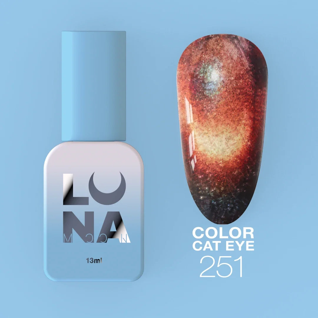 Lunamoon Color Cat Eye nr 251 13 ml – Ansicht 2