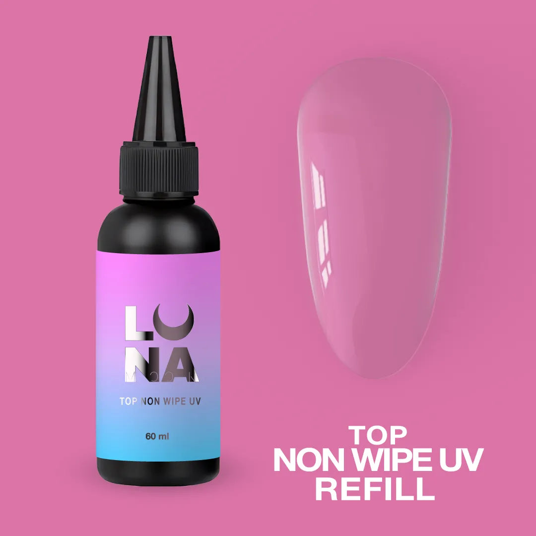 Lunamoon Refill Top Non Wipe UV 60 мл