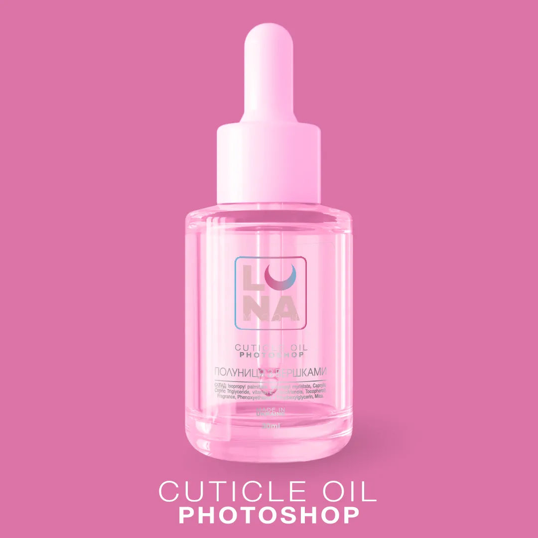 Lunamoon Photoshop Oil Dry Nagelhautöl with Strawberry with Cream 30 ml – Ansicht 2