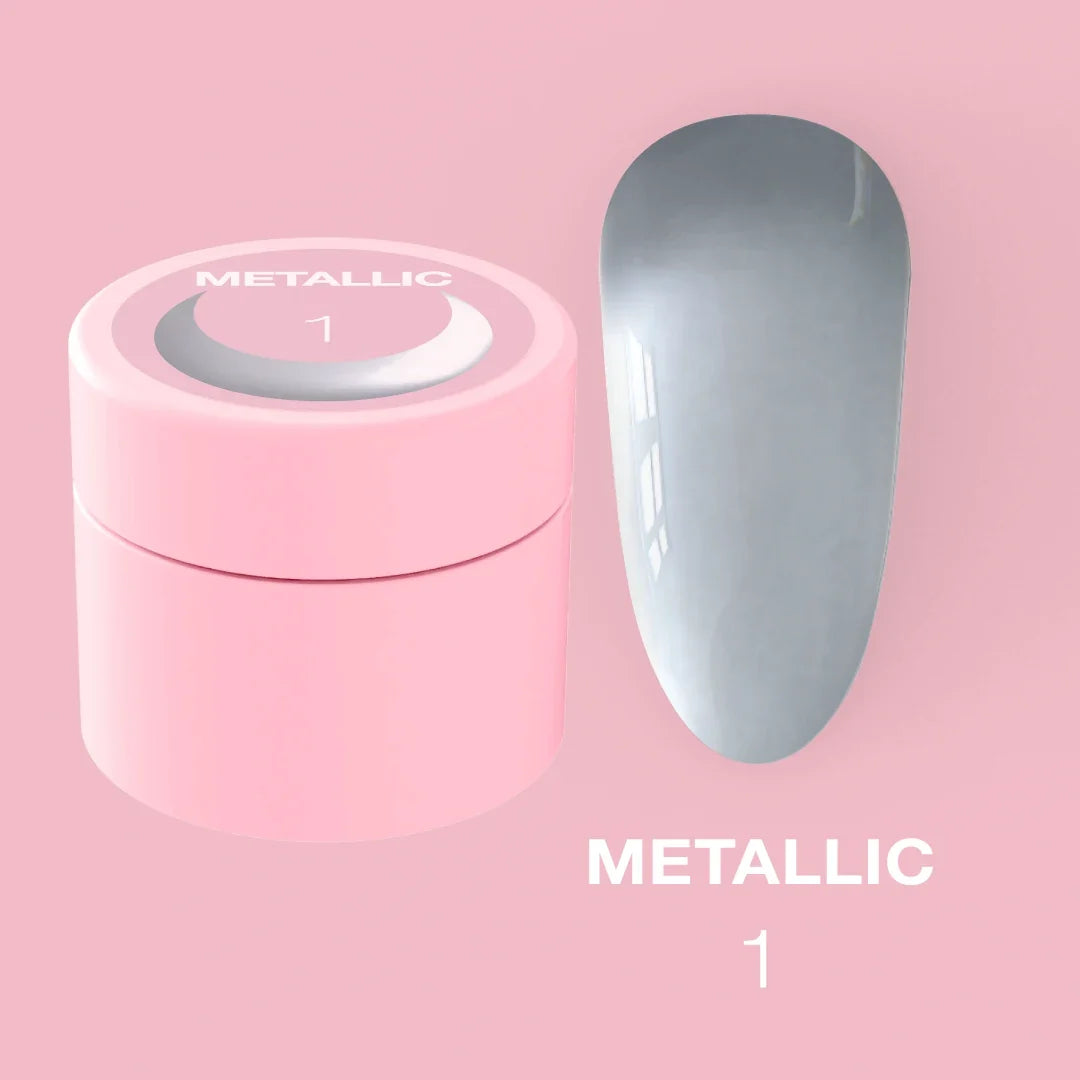 Lunamoon Metallic Gel №1 5 мл — фото 2