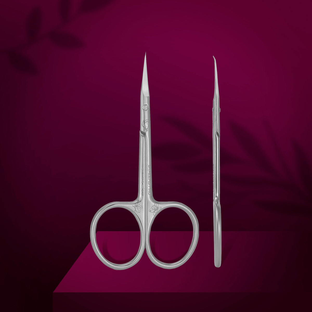 Professional Nagelhautschere with hook EXCLUSIVE 23 TYPE 2 (magnolia)