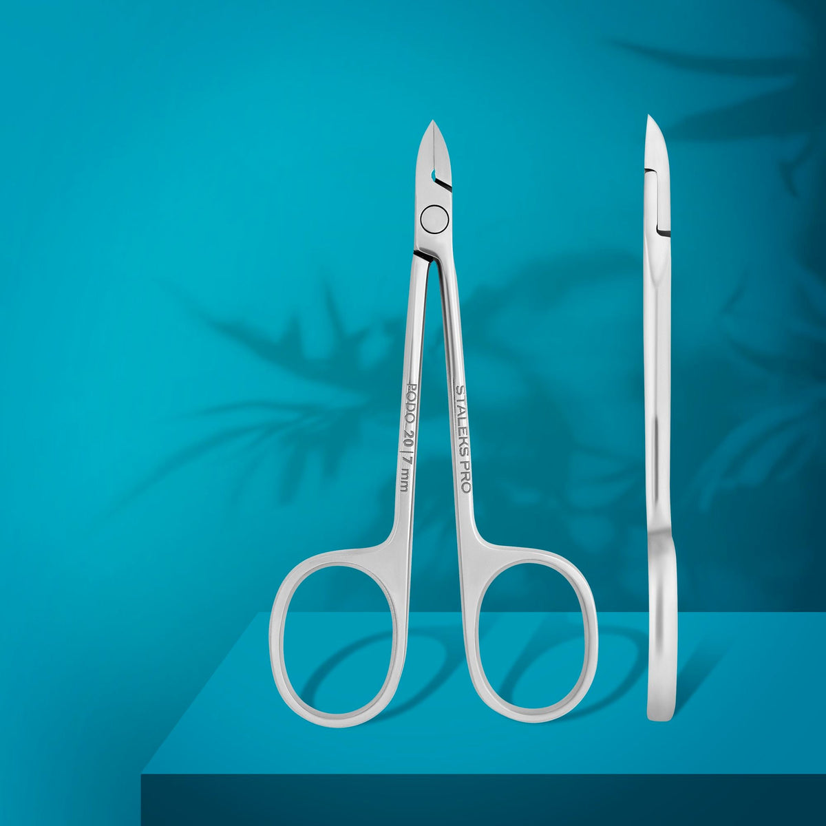 Podology scissors style nippers for cuticle and callus PODO 20 7 mm