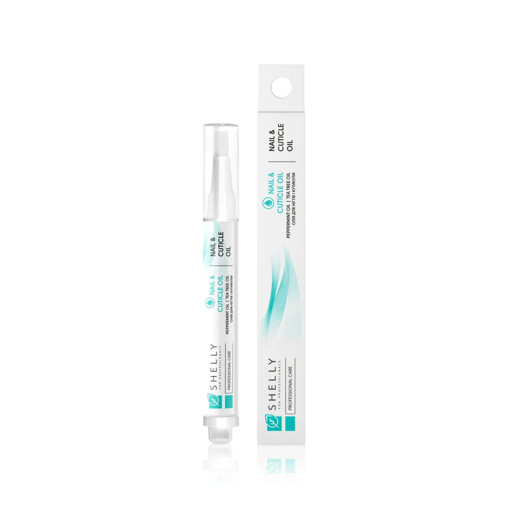 Nagel- und Nagelhautöl mit marokkanischem Minzextrakt und Teebaumöl Shelly 3 ml