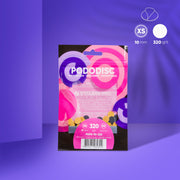 Einwegfeilen on a soft foam layer für Pediküre-Scheibe PODODISC XS EXPERT 320 Körnung (50 Stk.)