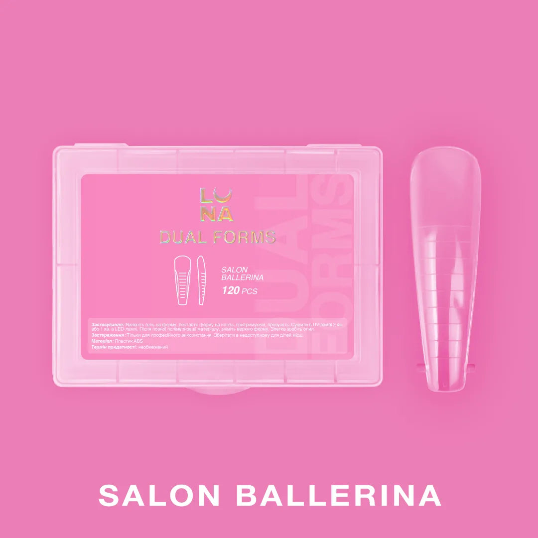 Lunamoon Dual-Nagelformen Salon Ballerina – Ansicht 2