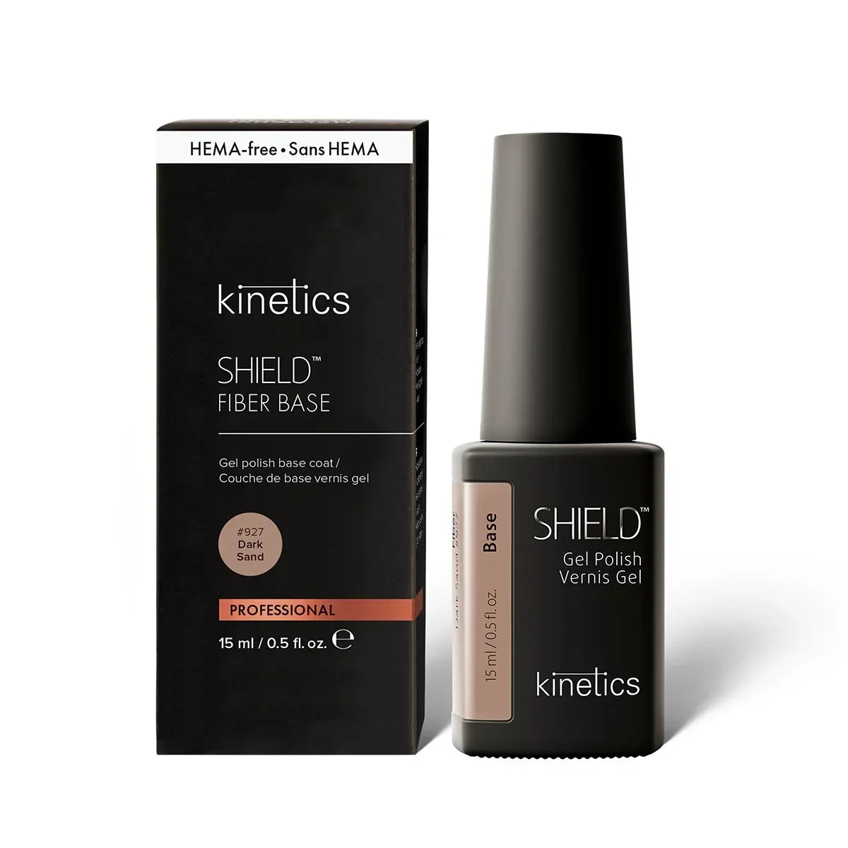 Kinetics SHIELD Fiber base Dark Sand #927, 15 ml