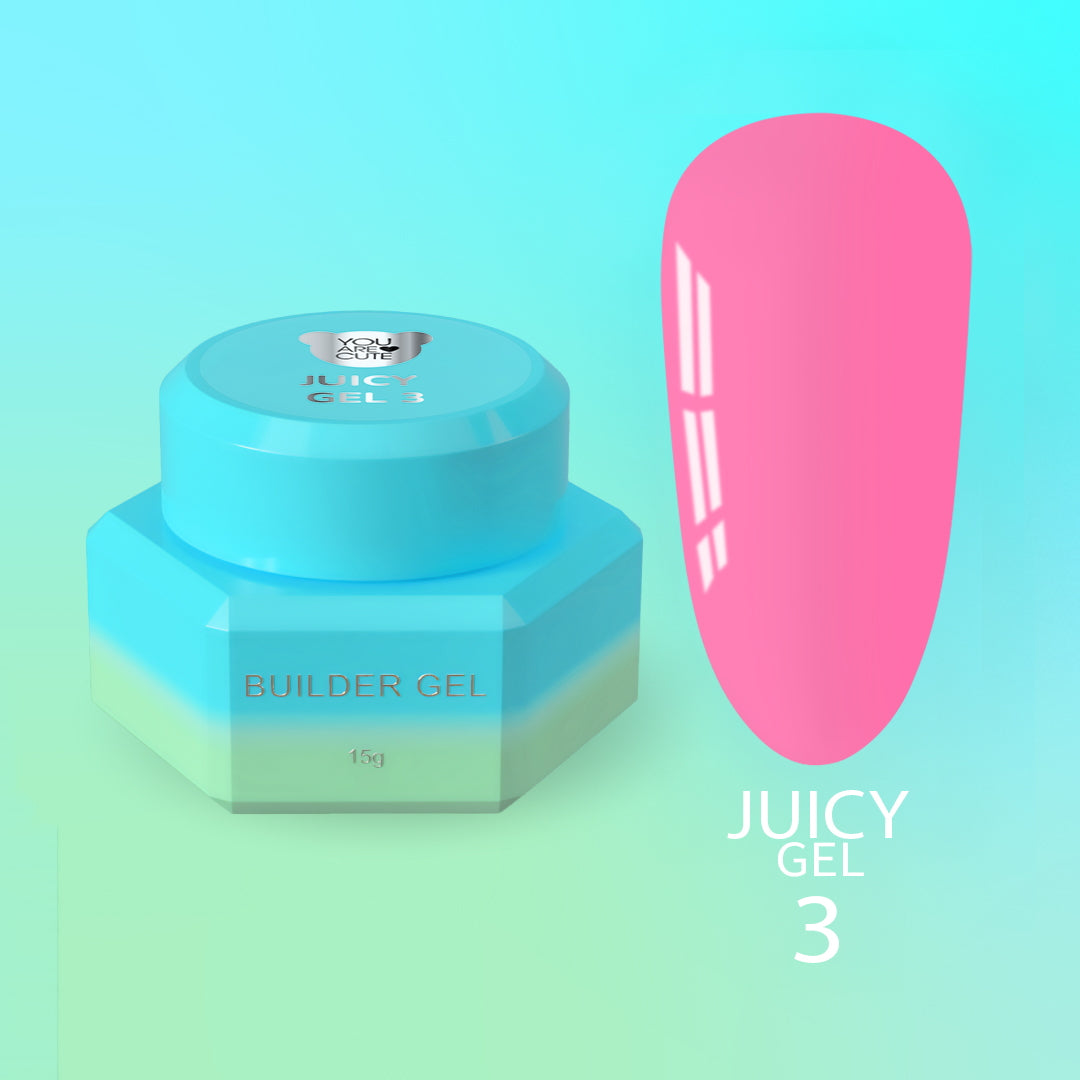 YOUARECUTE Juicy Gel Nr. 3 15 ml – Produktbild