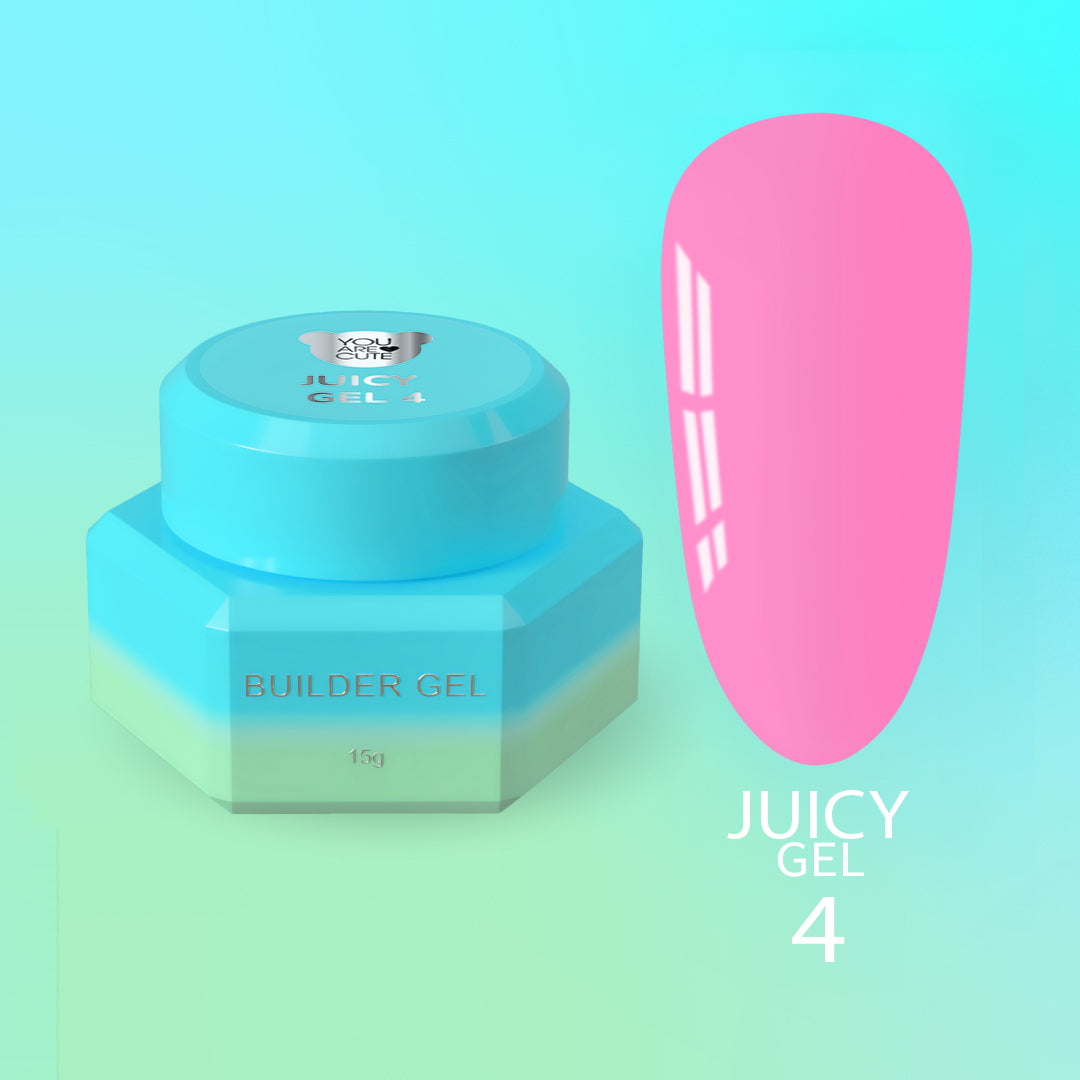 YOUARECUTE Juicy Gel Nr. 4 15 ml – Produktbild